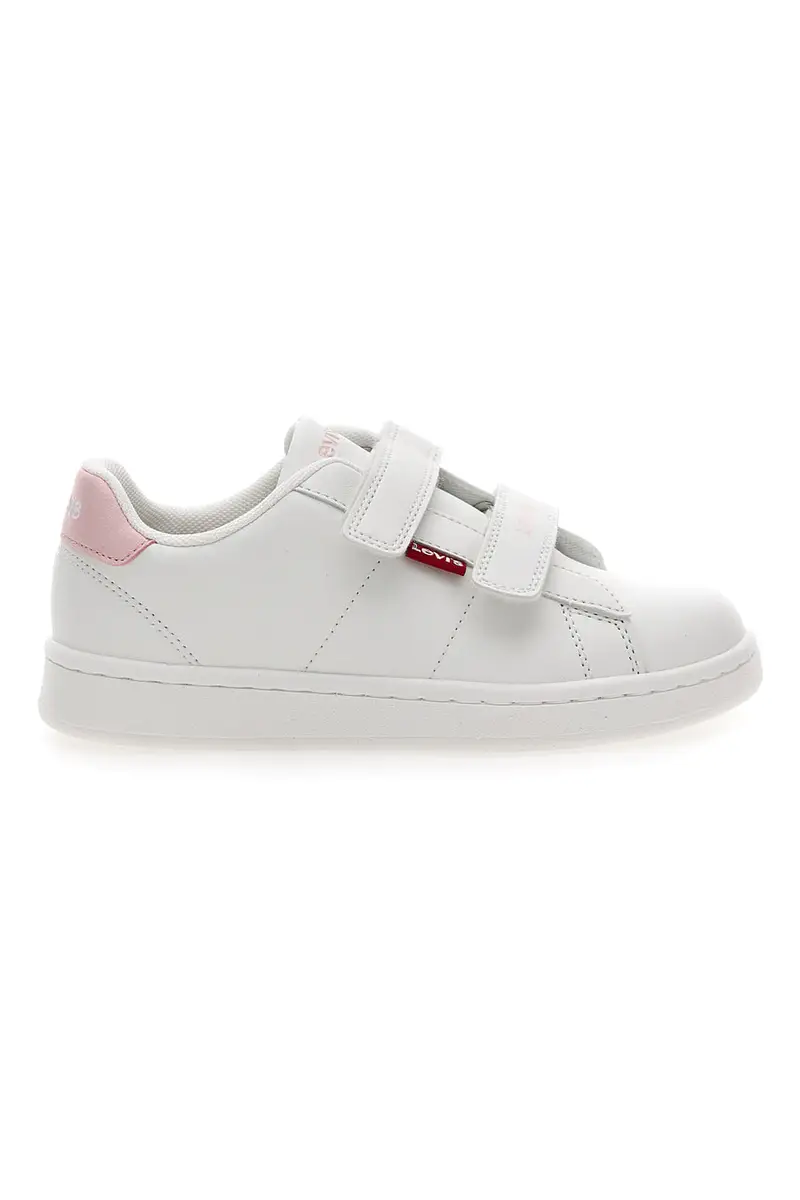 Sneakers Bianche Con Strappi Levi's Bell Jr VAVE0200S [WHITE