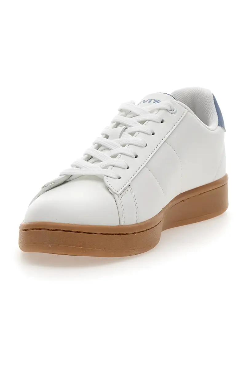 Sneakers Bianche con Suola a Contrasto Levi's VAVE0201S [BIANCO miniatura 3