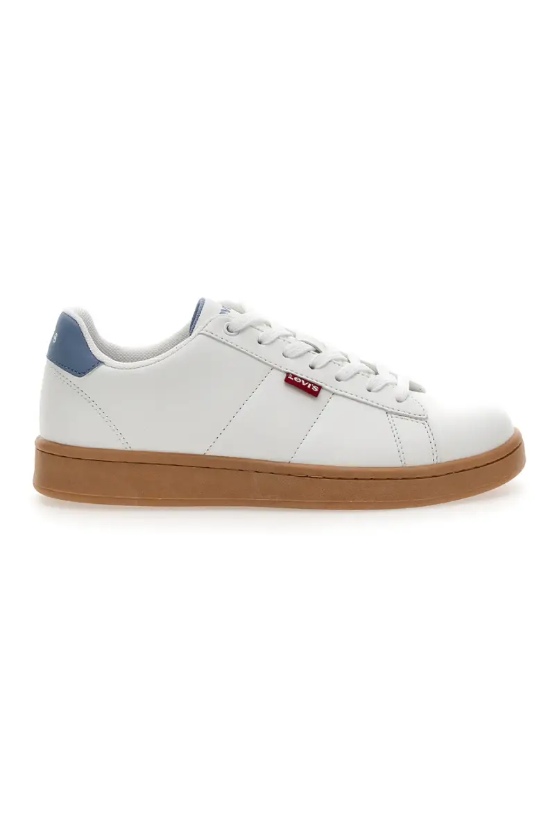 Sneakers Bianche con Suola a Contrasto Levi's VAVE0201S [BIANCO