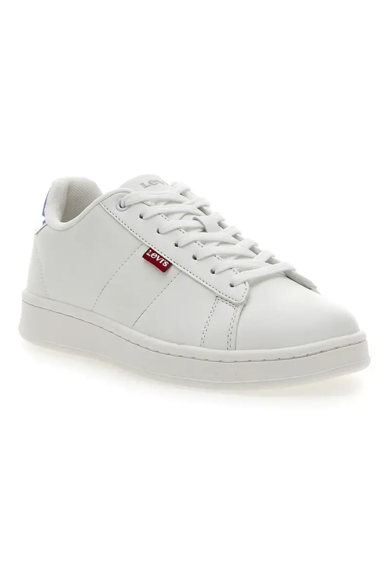 Sneakers Bianche da Donna con dettaglio colorato Levi's VAVE0201S [BIANCO] miniatura 2