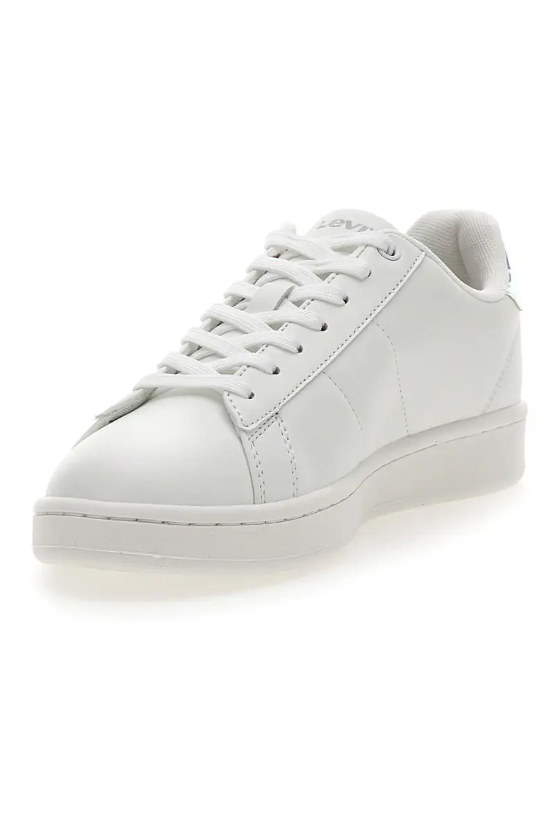 Sneakers Bianche da Donna con dettaglio colorato Levi's VAVE0201S [BIANCO] miniatura 3