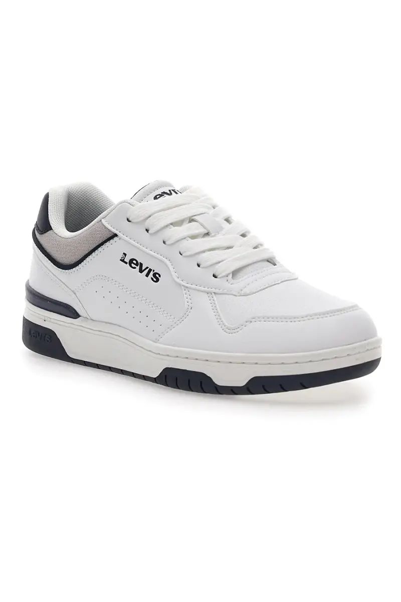 Sneakers Bianche e Blu Levi s 002 [BIANCO miniatura 2