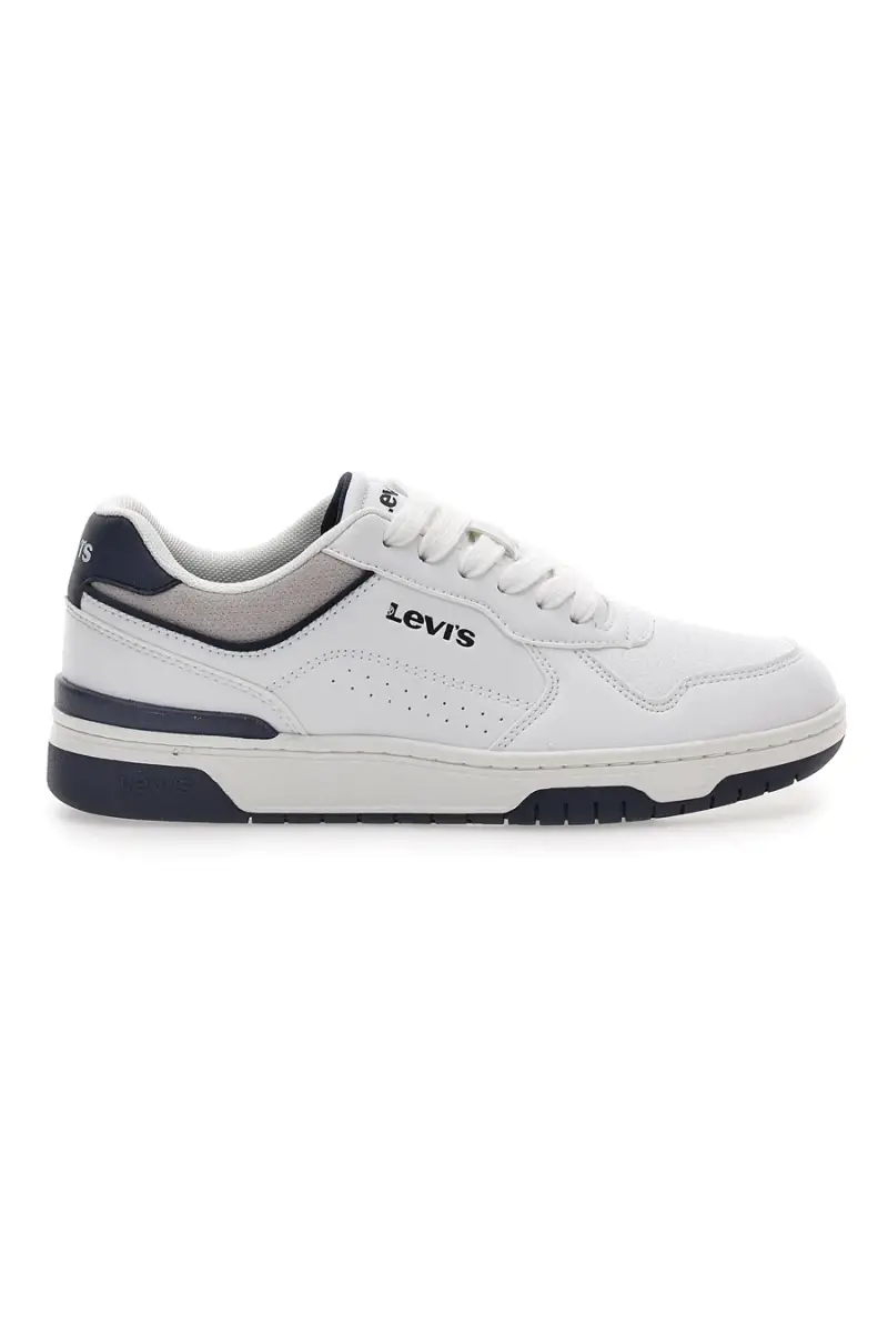Sneakers Bianche e Blu Levi s 002 [BIANCO
