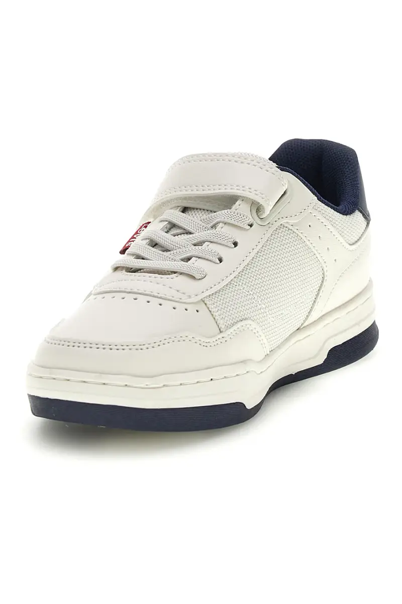 Sneakers Bianche e Blu Levi s John Ser [WHT miniatura 3