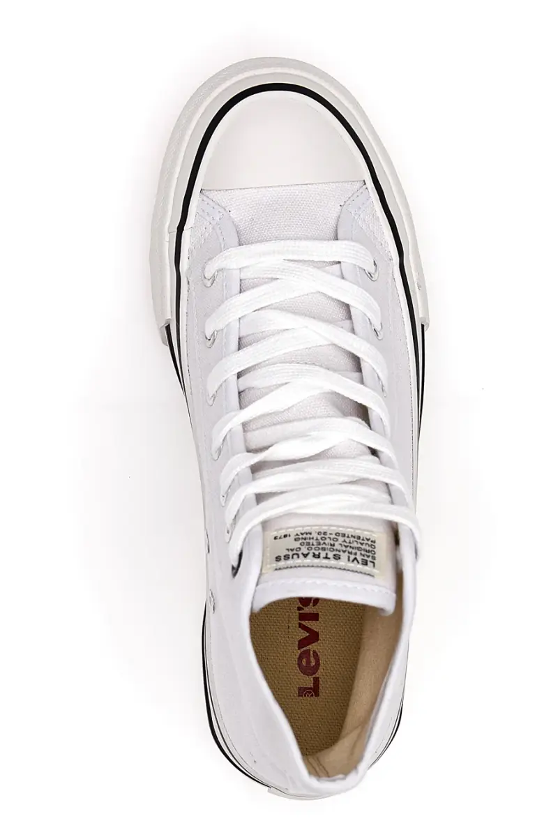 Sneakers con Flatform Bianche Levi's 021 [BIANCO] miniatura 5