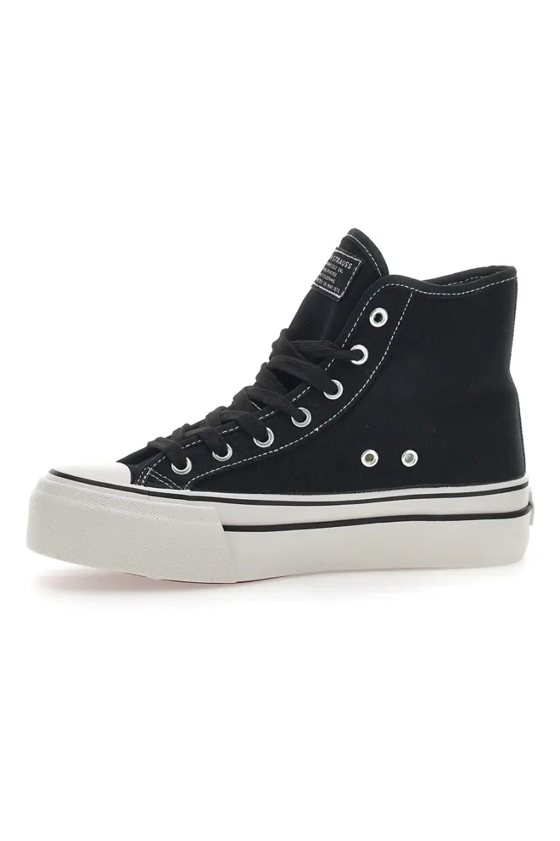 Sneakers in Tela Levi's 211 Nere [NERO] miniatura 2