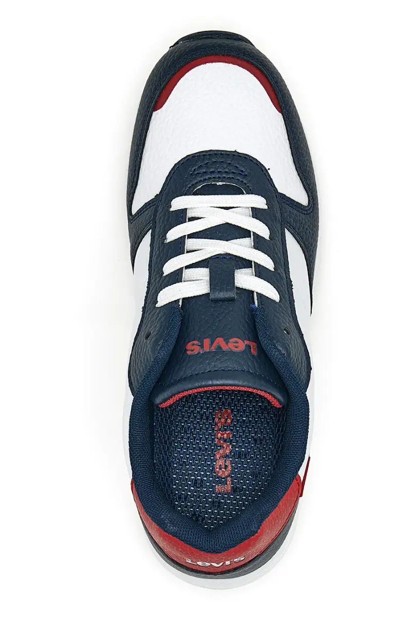 Sneakers Levi s 011 Bianco-Blu [NAVY] miniatura 5