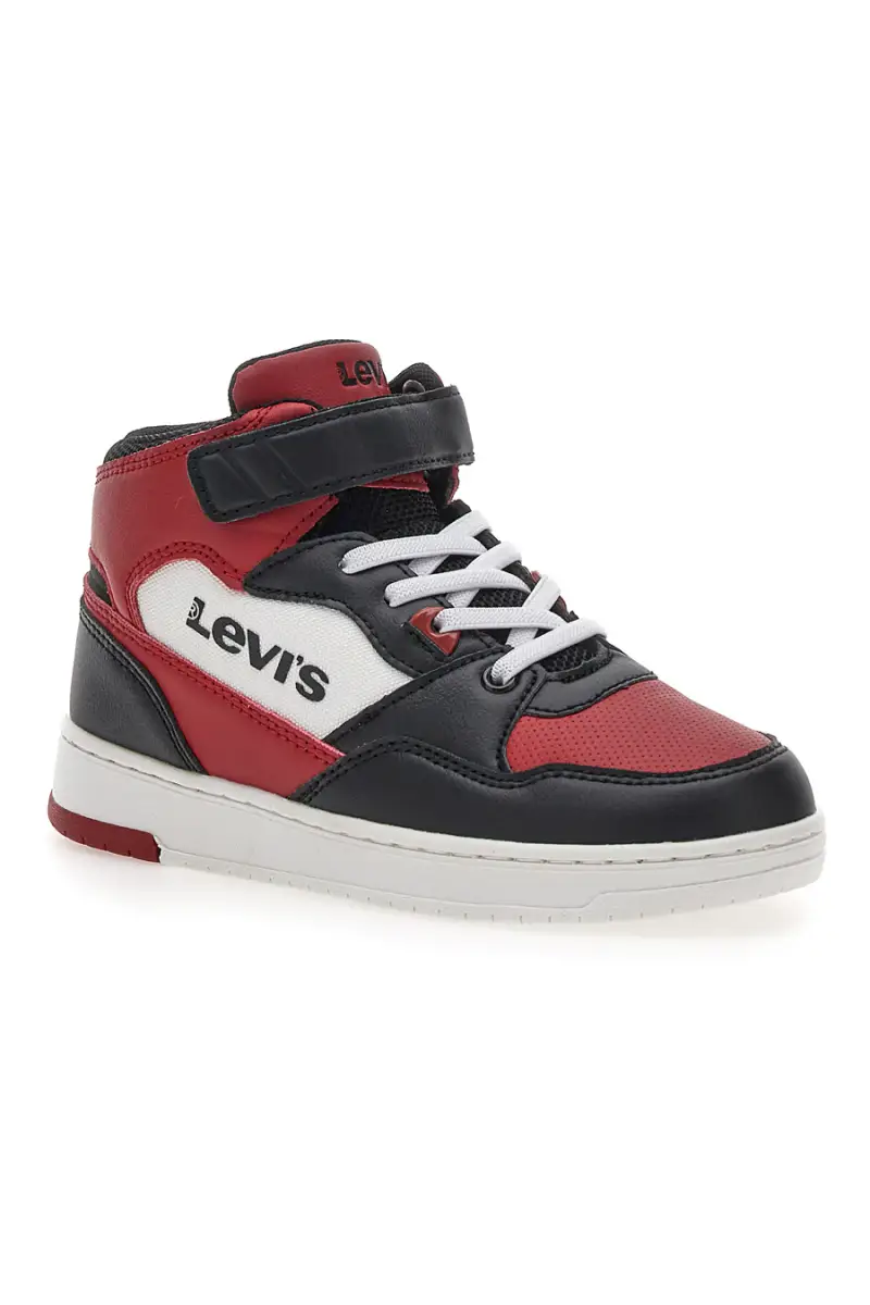 Sneakers Levi s Block Nere e Rosse [ROSSO] miniatura 2
