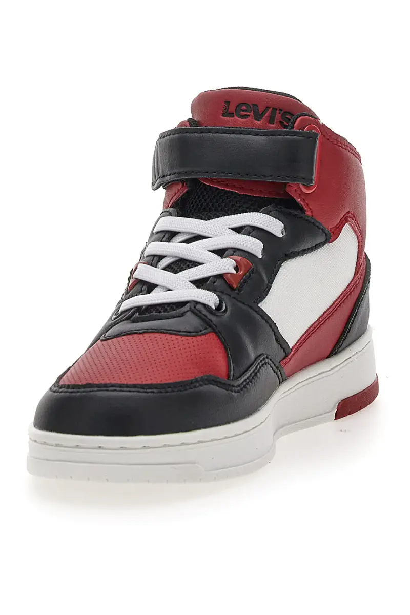 Sneakers Levi s Block Nere e Rosse [ROSSO] miniatura 3