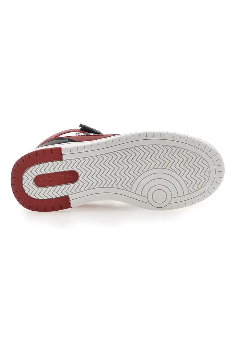 Sneakers Levi s Block Nere e Rosse [ROSSO] miniatura 5