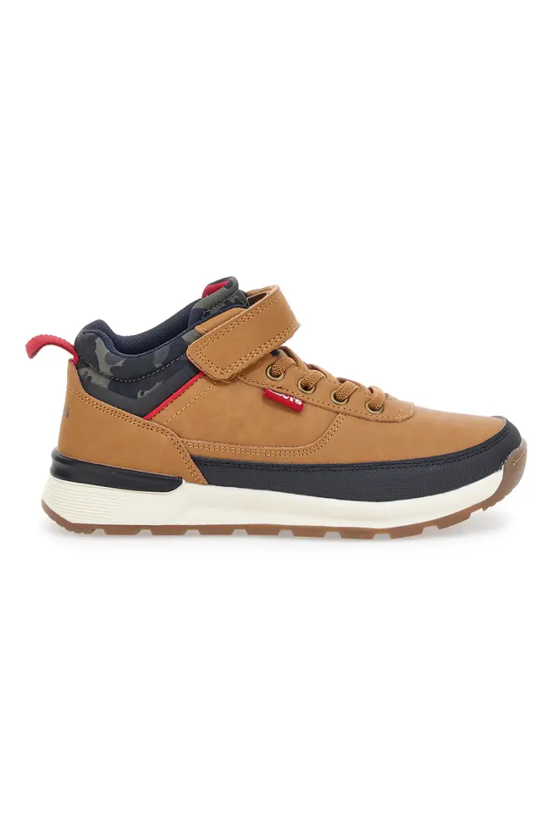 Sneakers mid-cut camel con velcro LEVI'S ASCOT REFRESH [CAMEL]
