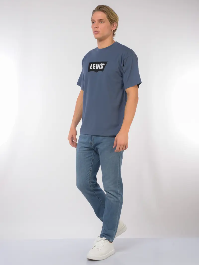 t Shirt da uomo Levi s® girocollo maxi logo Blu miniatura 2