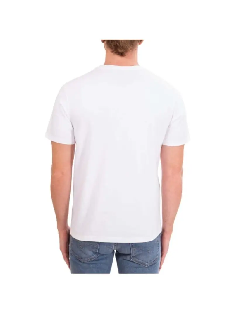 Levi's tshirt bianca uomo in cotone mini logo sul petto miniatura 2