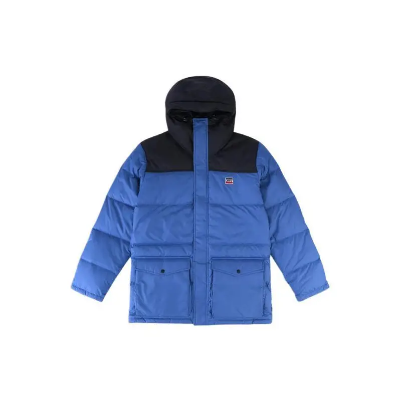 Giacca con Cappuccio e Zip Levis AI22 Piumino Giacche Uomo Blu 56585-0003 S