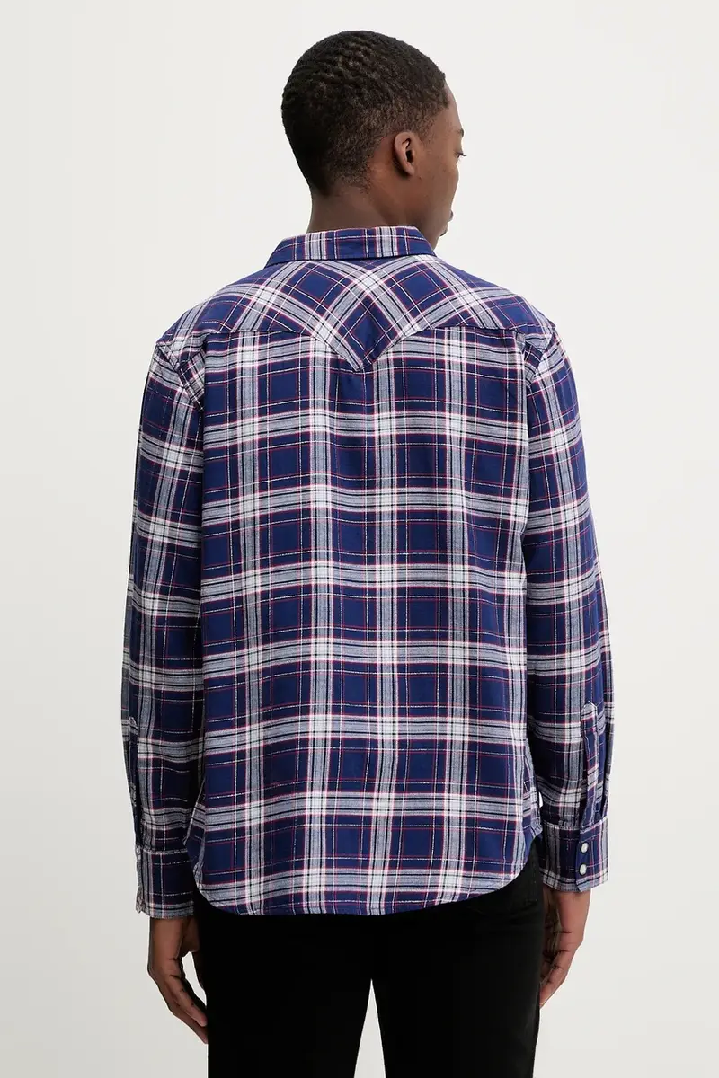 Levi camicia Blu navy miniatura 3