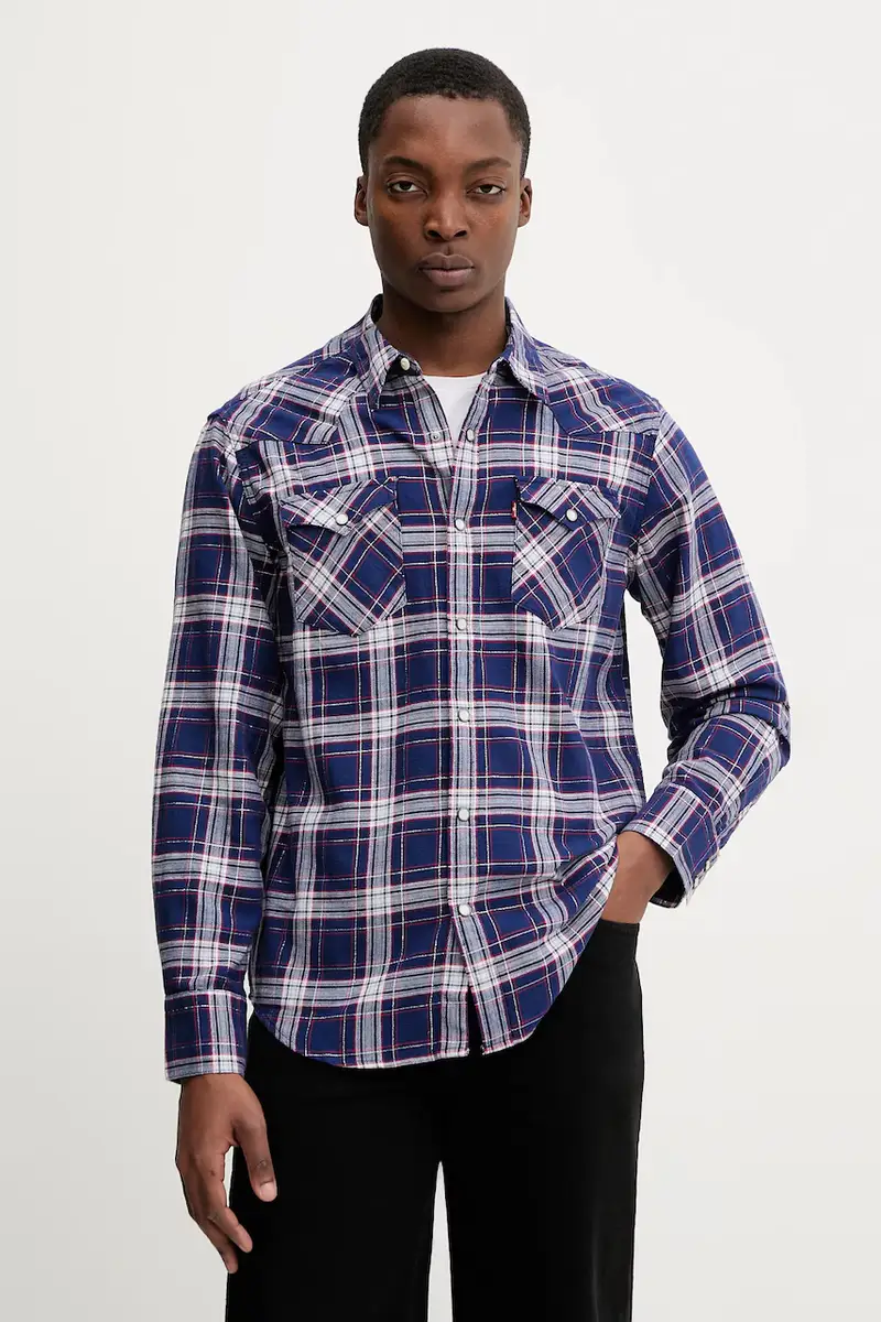 Levi camicia Blu navy