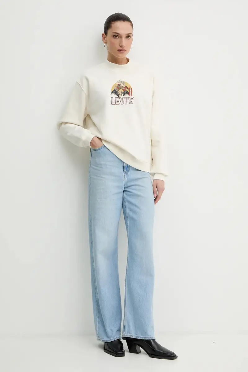 Levi felpa Beige miniatura 2