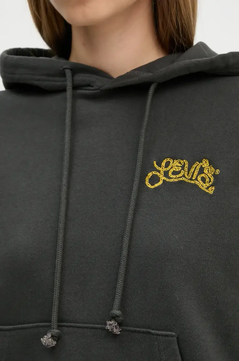 Levi felpa Grigio miniatura 5