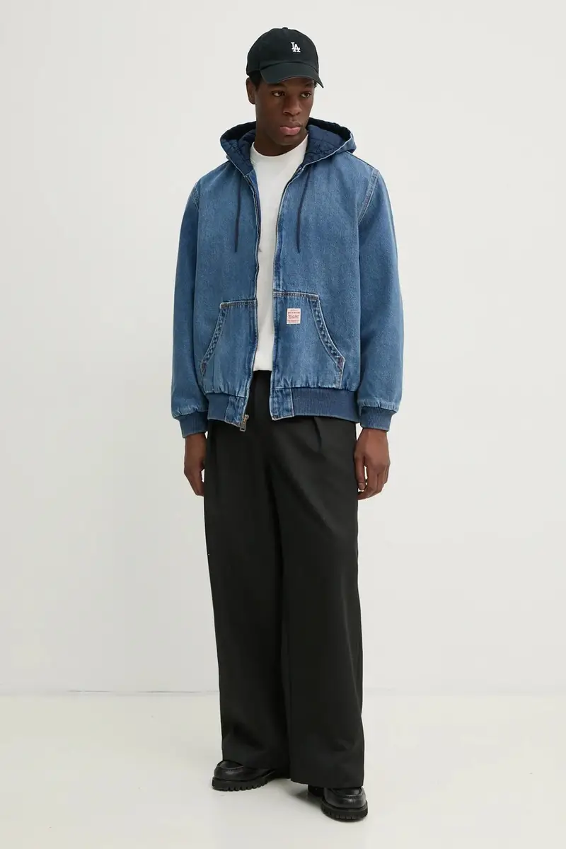 Levi giacca POTRERO DENIM HOODY Blu miniatura 2