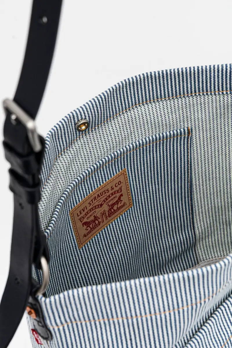 Levi's borsetta colore blu 000IP-0002 miniatura 5