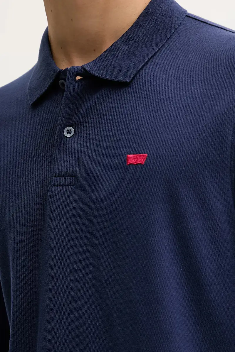 Levi's camicia a maniche lunghe colore blu A5797 miniatura 5