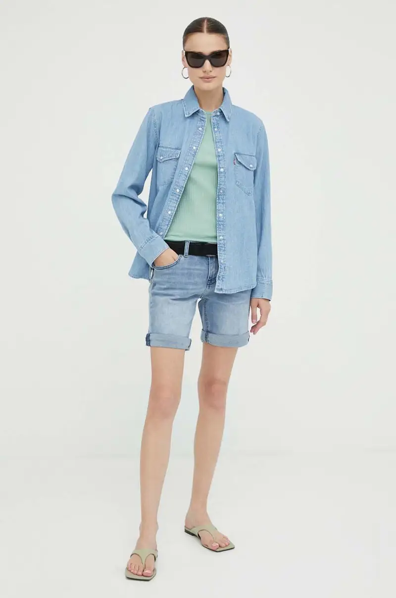 Levi's Jeans Donna Blu 2885798 miniatura 2