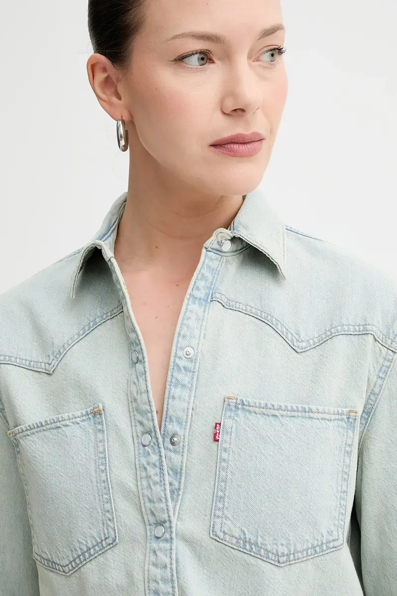 Levi's Jeans Donna Rosso 3581238 miniatura 4