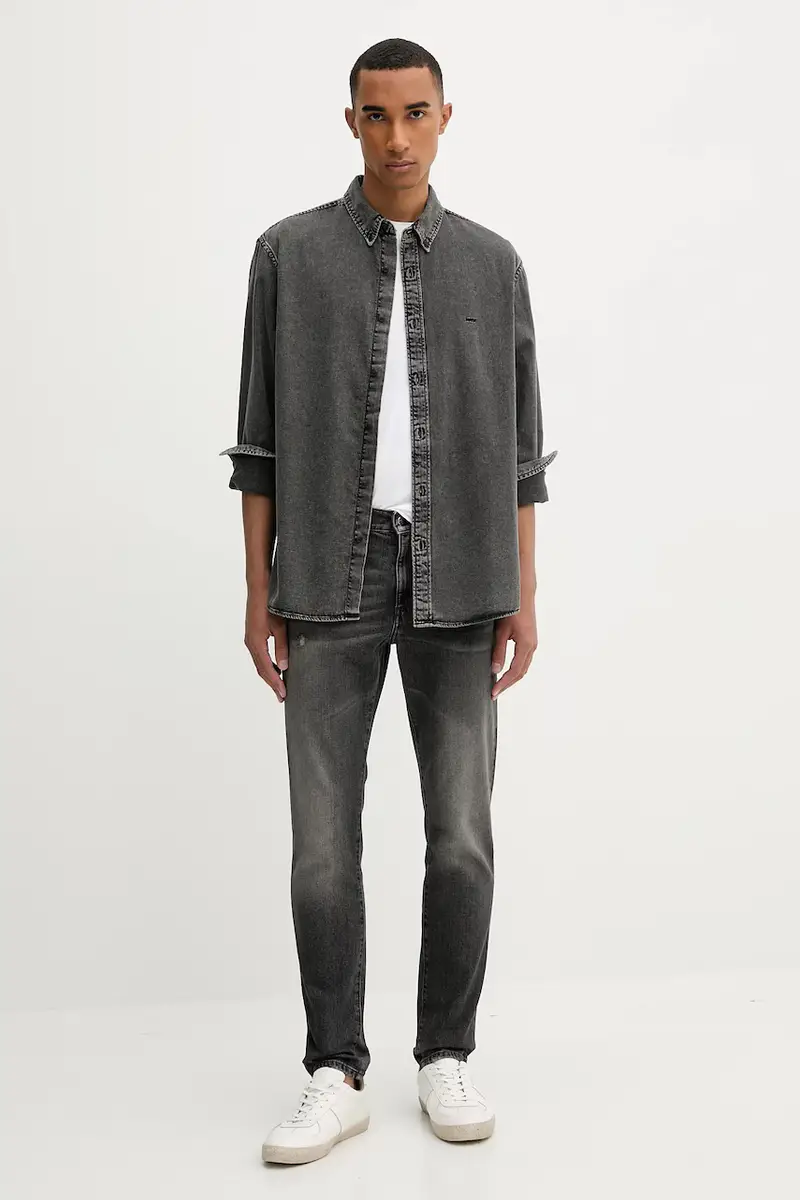 Levi's Jeans Uomo Nero 3152925 miniatura 2