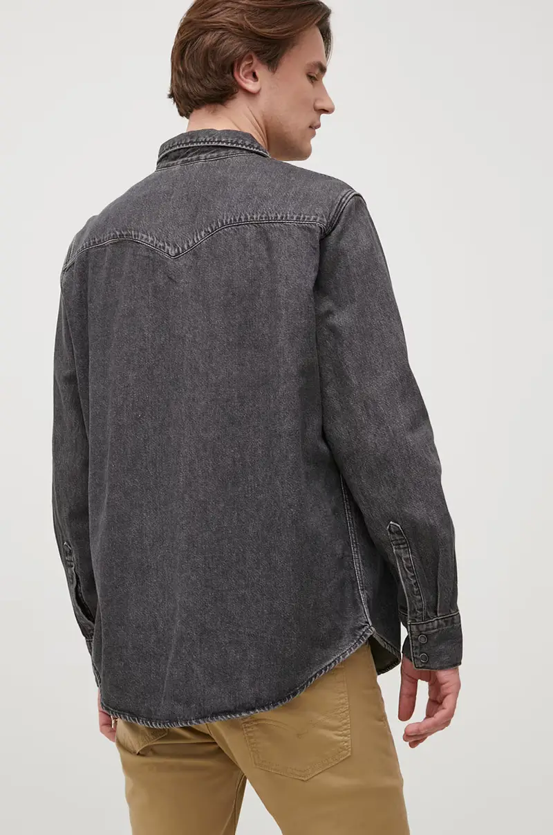 Levi's Jeans Uomo Grigio 3137338 miniatura 3