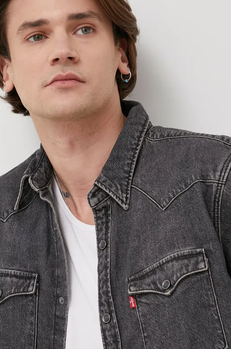 Levi's Jeans Uomo Grigio 3137338 miniatura 4