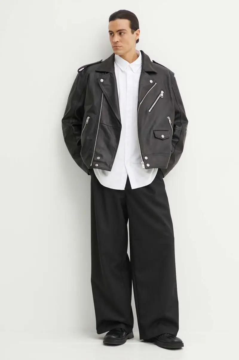 Levi's camicia in cotone uomo colore bianco miniatura 3