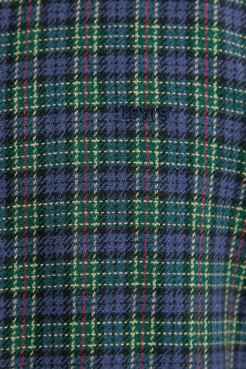 Levi's camicia in cotone uomo colore verde A7210 miniatura 5