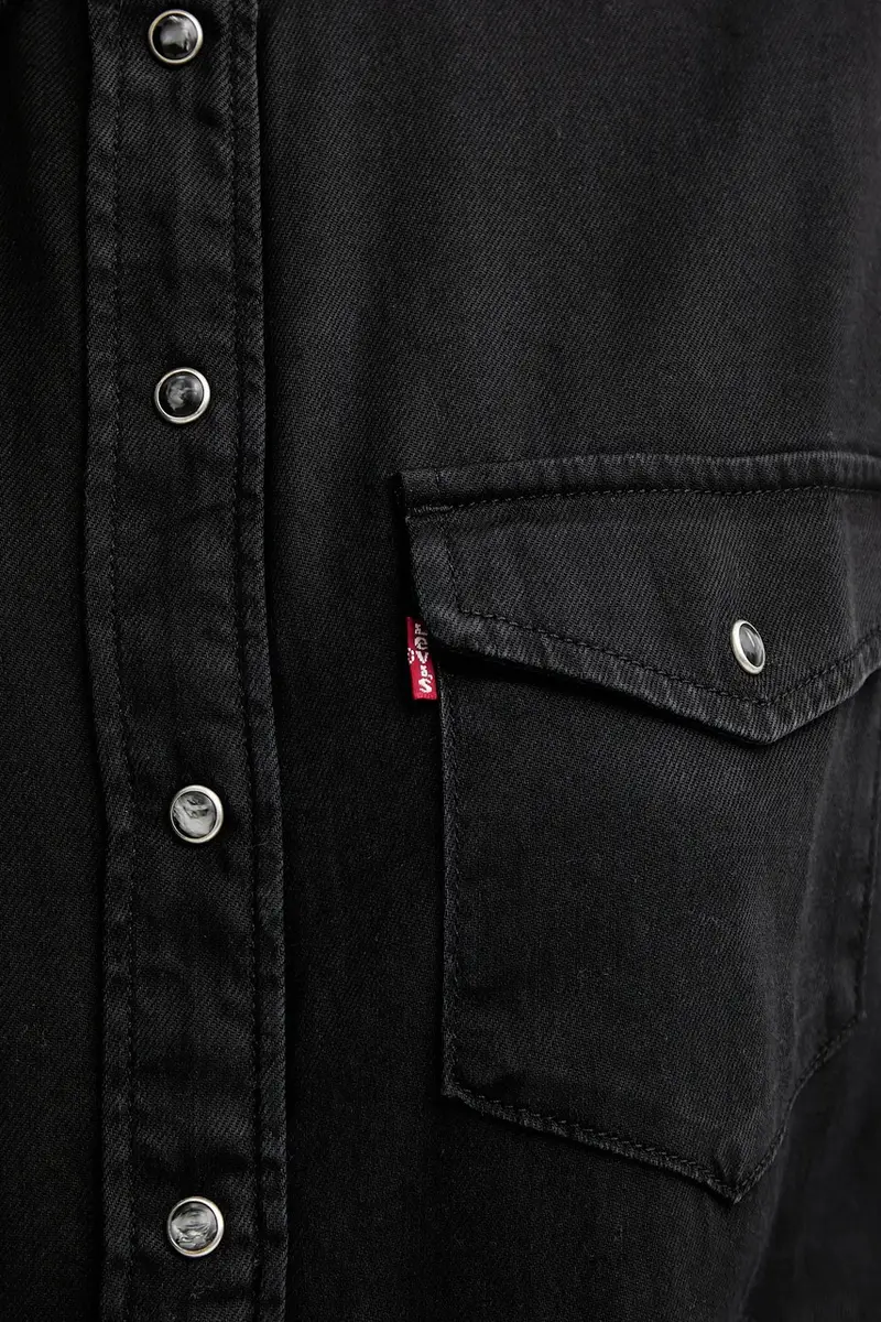 Levi's camicia Nero miniatura 5