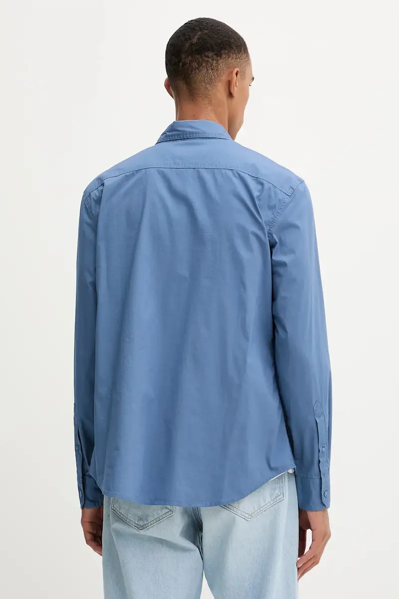 Levi's camicia uomo colore blu 86625 miniatura 3