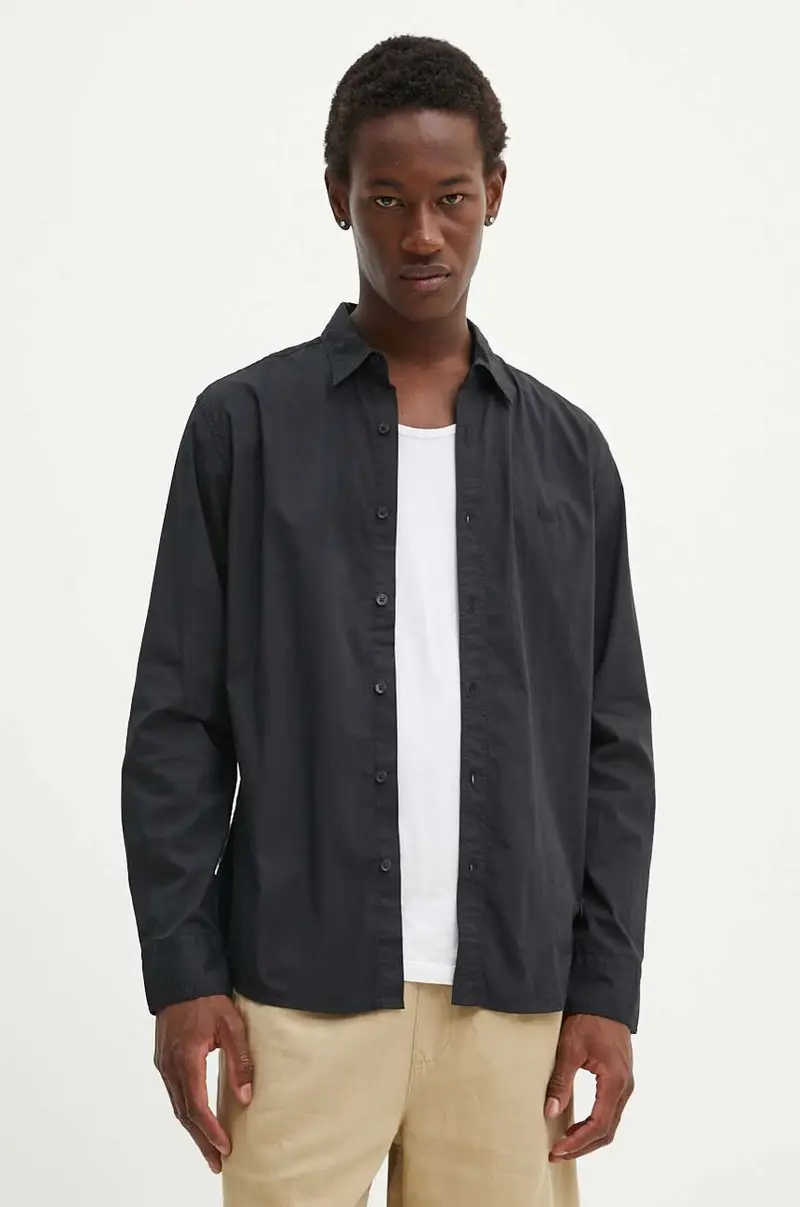 Levi's camicia uomo colore nero 86625