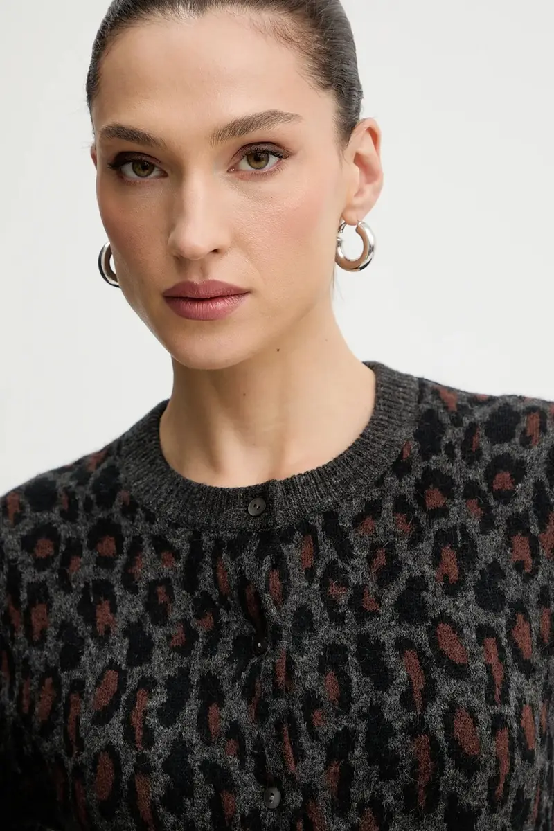 Levi's Cardigan Grigio 3981357 miniatura 4