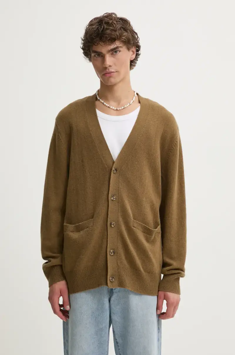 Levi's cardigan in lana colore marrone A8621