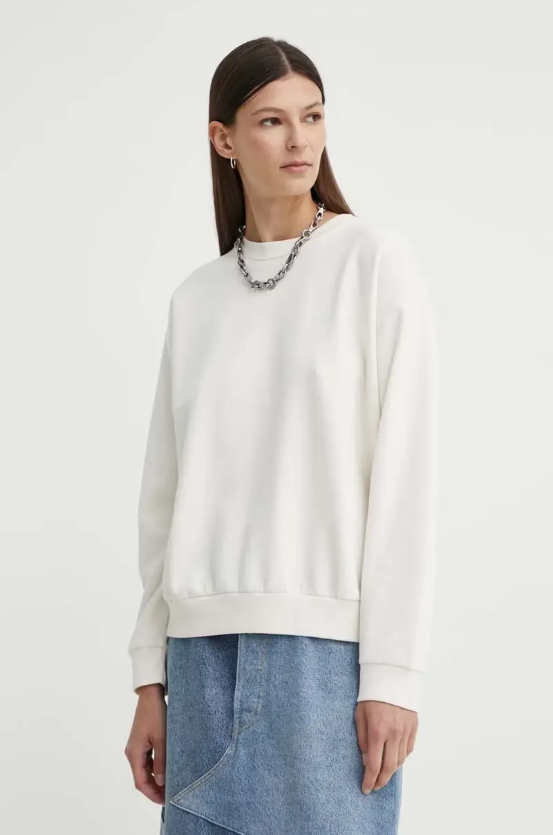 Levi's felpa donna colore beige A5942