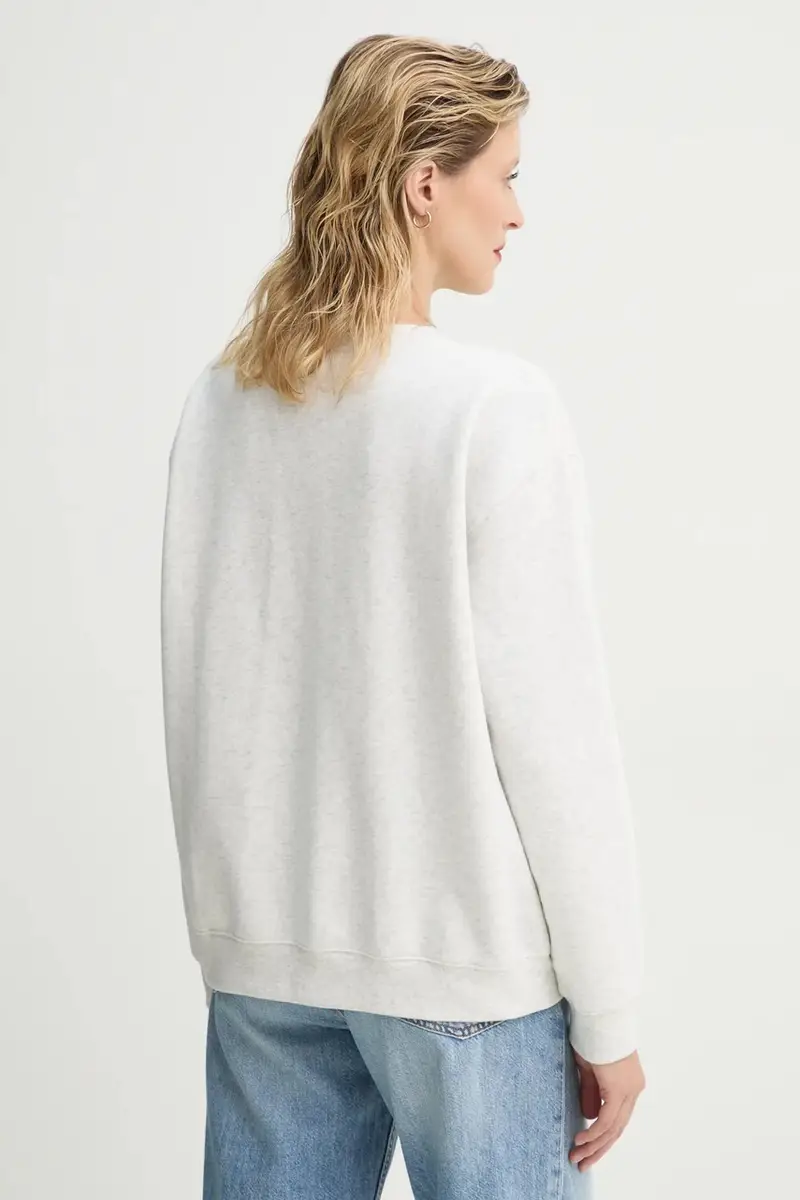 Levi's felpa donna colore grigio A8800 miniatura 3