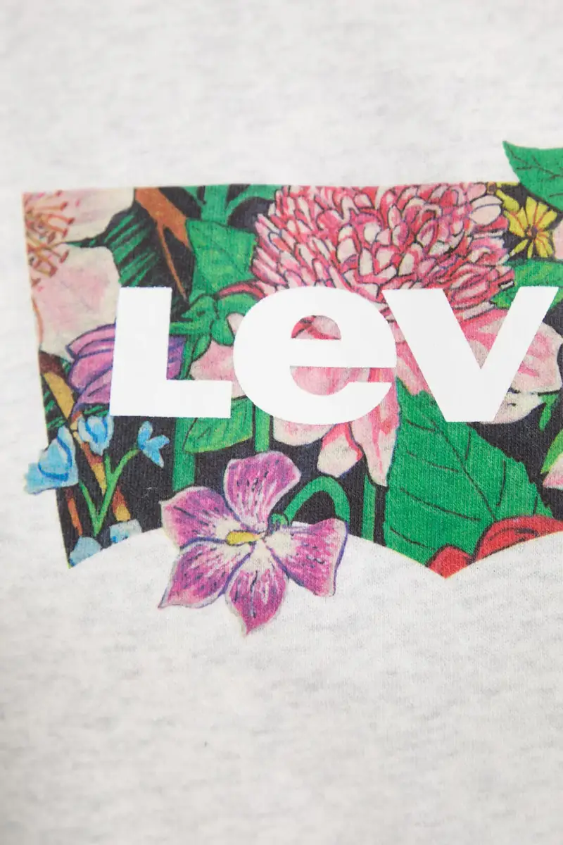 Levi's felpa donna colore grigio A8800 miniatura 5