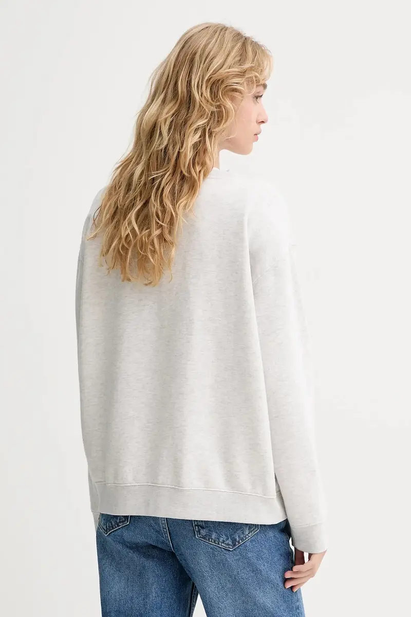 Levi's felpa donna colore grigio A8800 miniatura 3