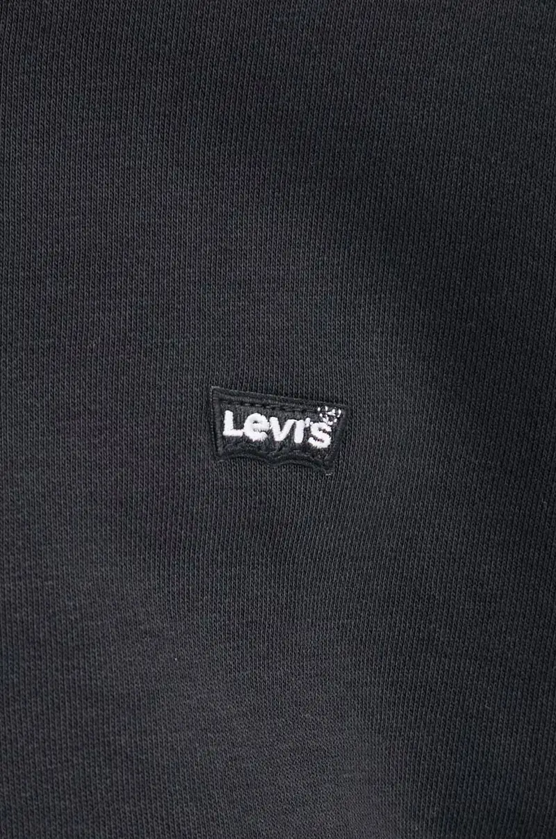 Levi's felpa donna colore nero con cappuccio A5943 miniatura 5