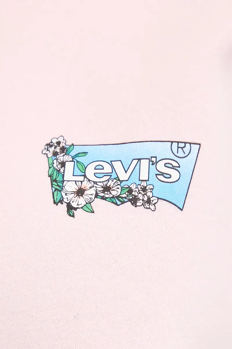 Levi's felpa donna colore violetto A8800 Rosa miniatura 5