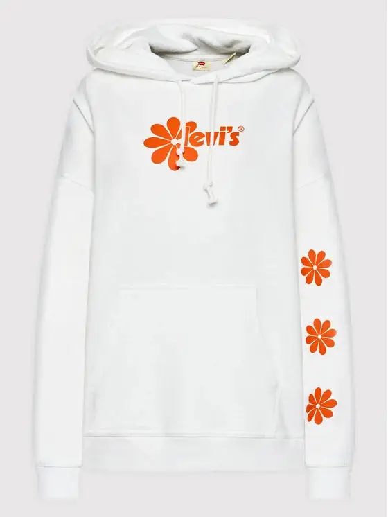 LEVI'S FELPA FELPA BIANCO