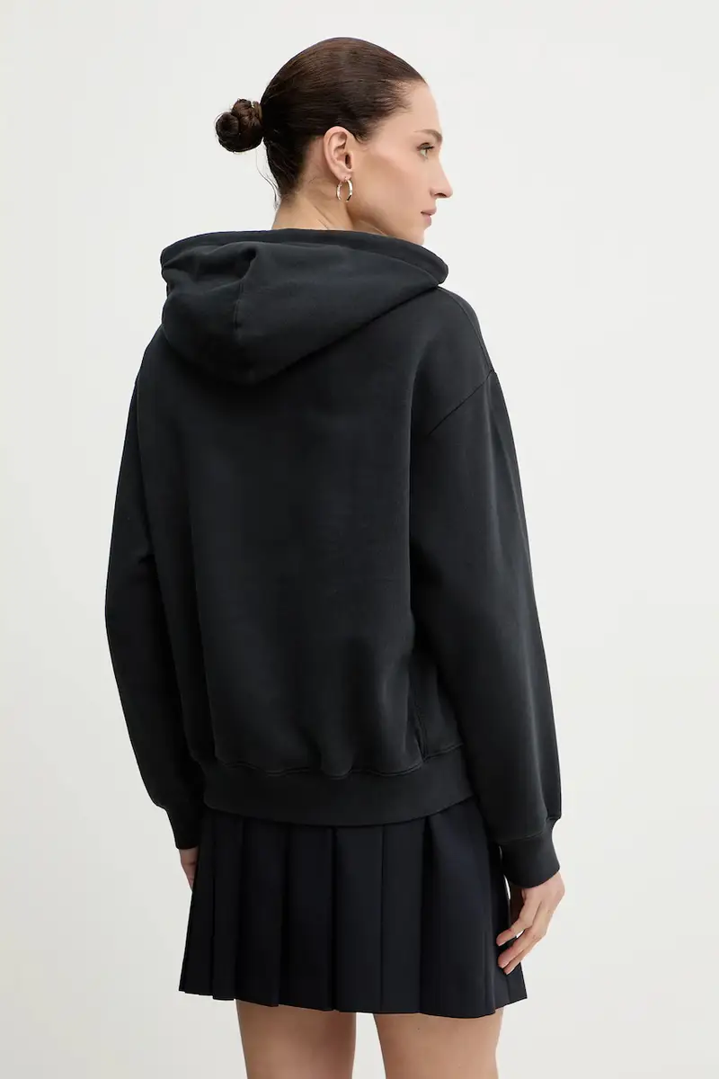 Levi's felpa in cotone Grigio miniatura 3