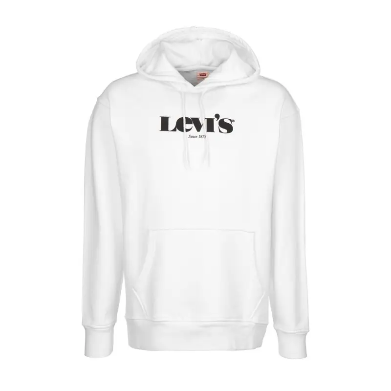Levi s Felpa Logo Bianco Uomo L