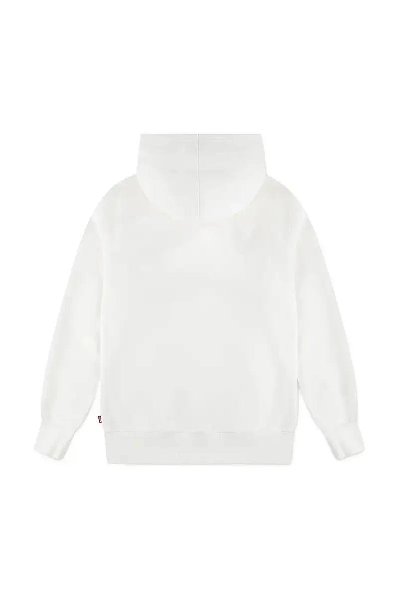Levi's felpa per bambini SUNRISE BATWING HOODIE colore beige con cappuccio 9EP038 miniatura 2