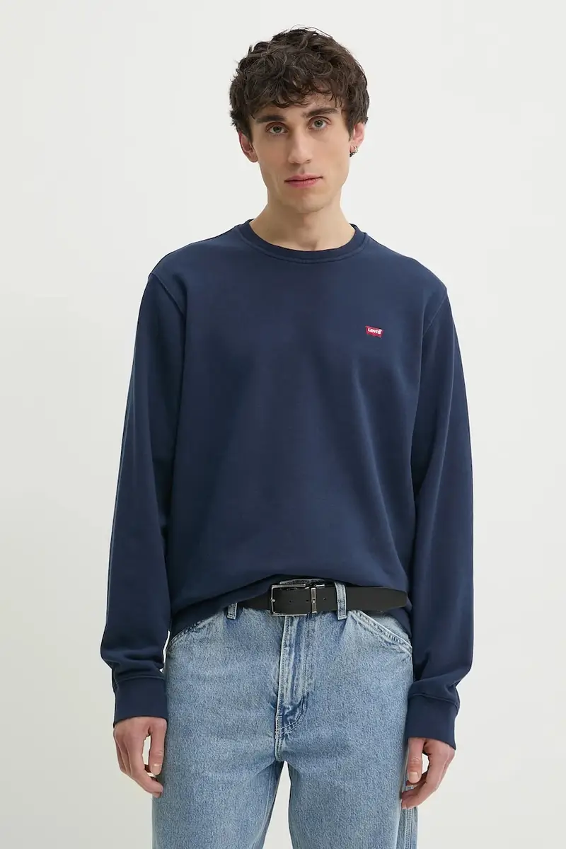 Levi's felpa uomo Blu navy