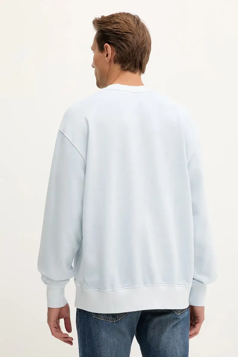 Levi's felpa uomo colore blu A9244 miniatura 3
