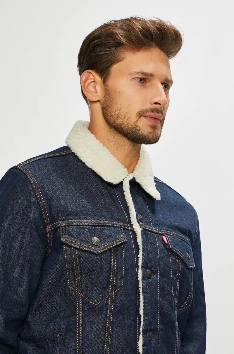 Levi's giacca Blu navy miniatura 4